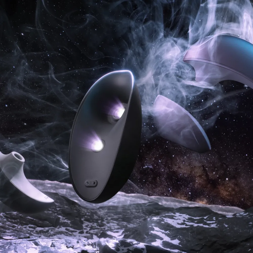 Tlakový stimulátor klitorisu Svakom Pulse Galaxie s projektorem hvězd, šeříkový - obrázek 4