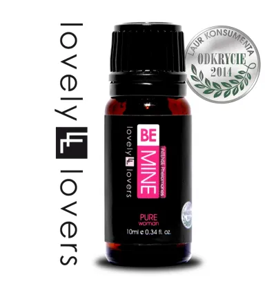 Feromony pro ženy Lovely Lovers BeMine Pure Woman, bez vůně, koncentrát 10 ml - obrázek 2