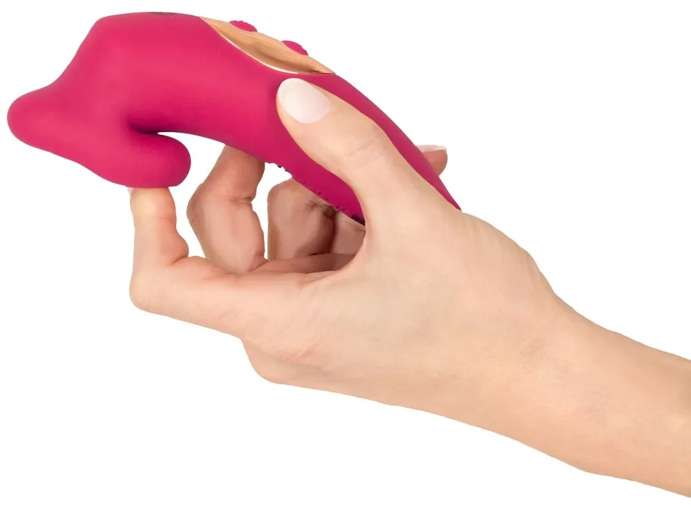 Tlakový stimulátor klitorisu s vibračním jazýčkem You2Toys Oral Fun, 14,5 cm - obrázek 7