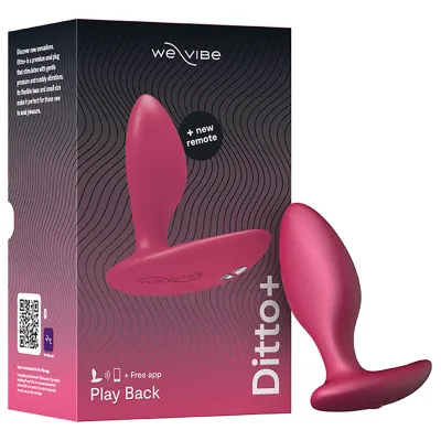 Vibrační anální kolík We-Vibe Ditto+, růžový - obrázek 13
