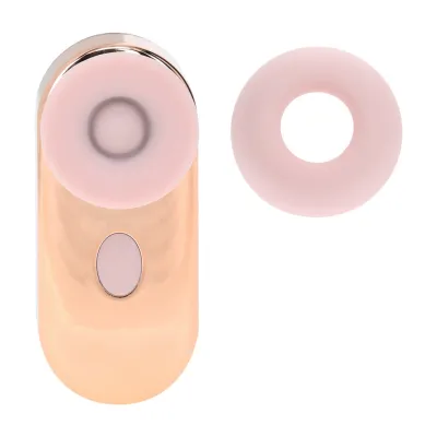 Nabíjecí tlakový stimulátor klitorisu Loveline Budsie AirTap, tvar sluchátka, růžový - obrázek 3