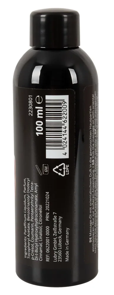 Masážní olej Orion Oriental Ecstasy s orientální vůní, 100 ml - obrázek 3