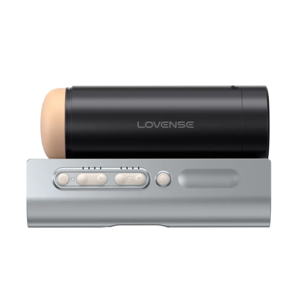 Automatický přirážecí masturbátor Lovense Solace Pro, černý - obrázek 2