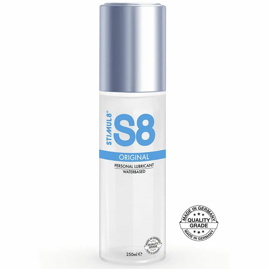 Lubrikační gel STIMUL8 S8 na vodní bázi, 250 ml - obrázek 2