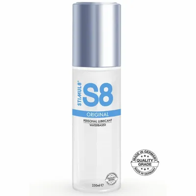 Lubrikační gel STIMUL8 S8 na vodní bázi, 250 ml - obrázek 2