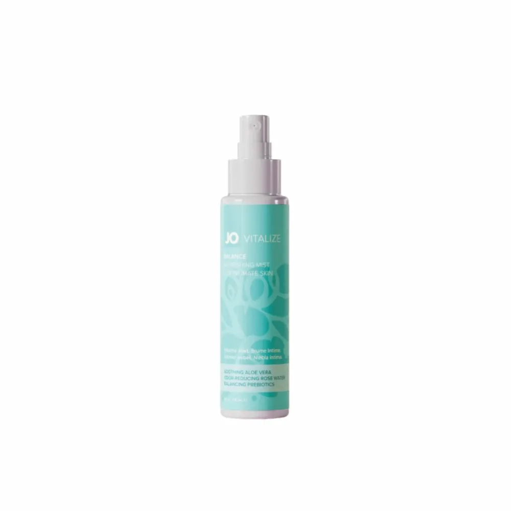 Intimní osvěžující sprej JO Vitalize Balance, bez parfemace, 60 ml