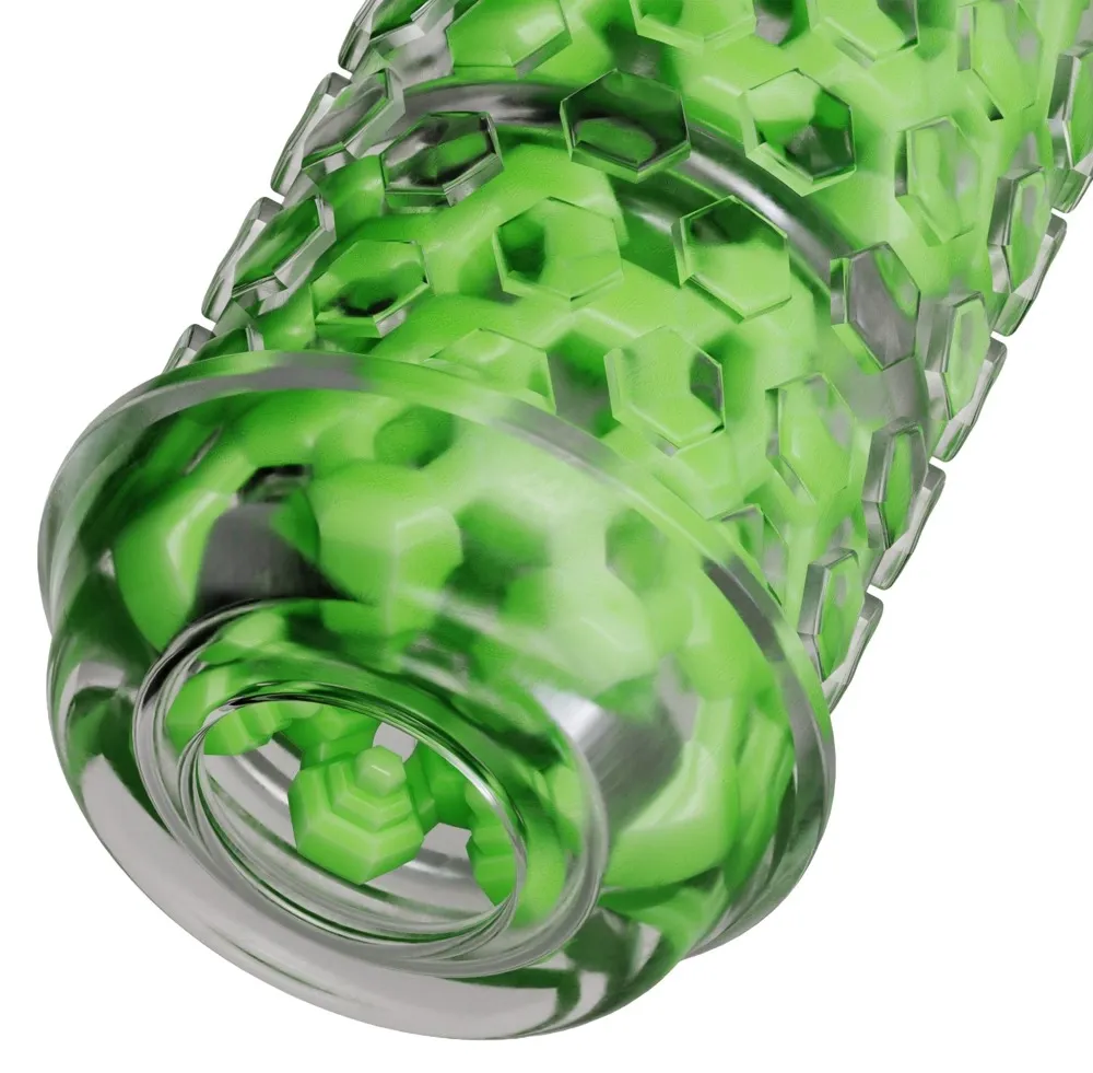 Vložka do masturbátoru The Handy Mod Sleeve Long, dvě vrstvy TPE, 16,5 cm - obrázek 2