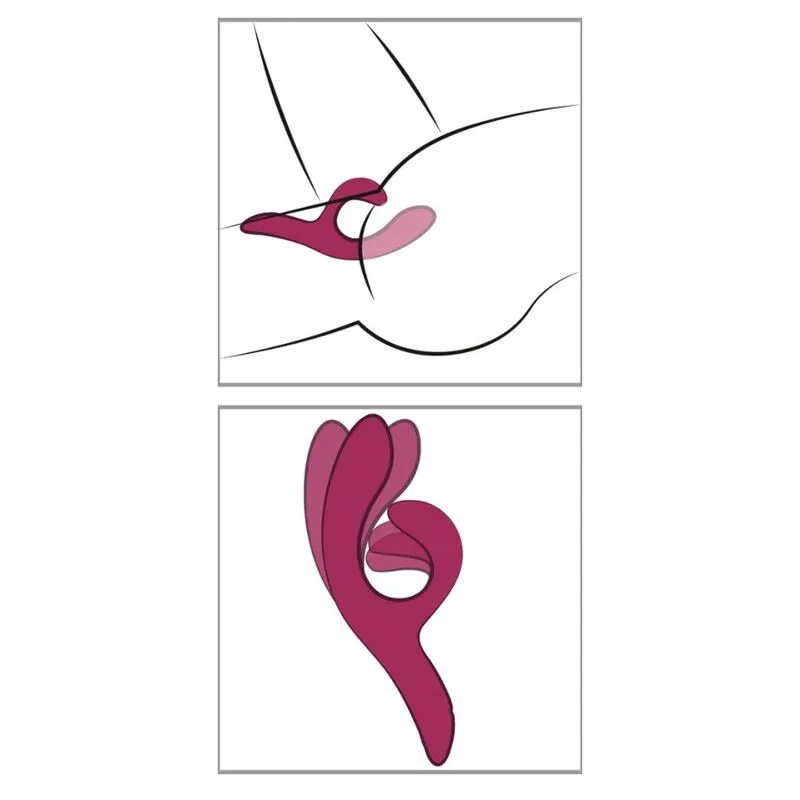 Rabbit vibrátor We-Vibe Nova 2 s ovládáním přes aplikaci, fialový - obrázek 10