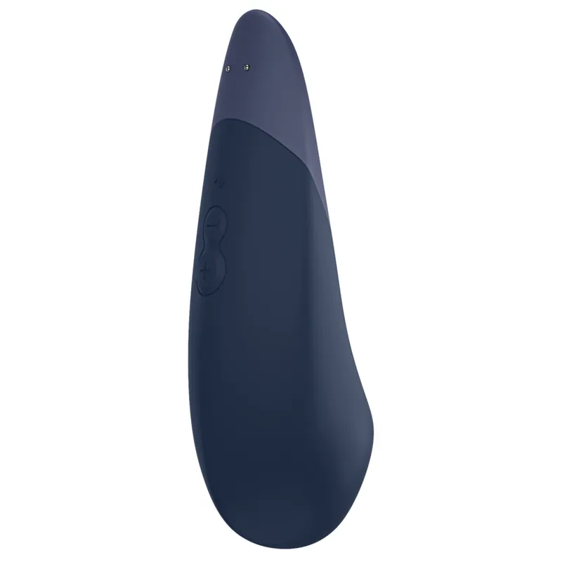 Tichý přikládací vibrátor Womanizer Vibe, tmavě modrý - obrázek 8