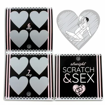 Stírací erotická hra Scratch & Sex pro heterosexuální páry, Secret Play
