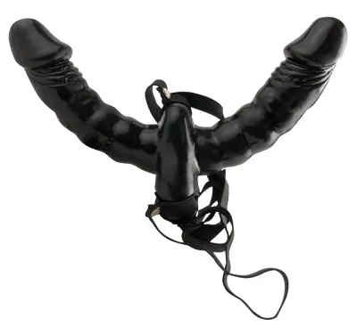 Fetish Fantasy Series Double Delight vibrační oboustranný strap-on - obrázek 2