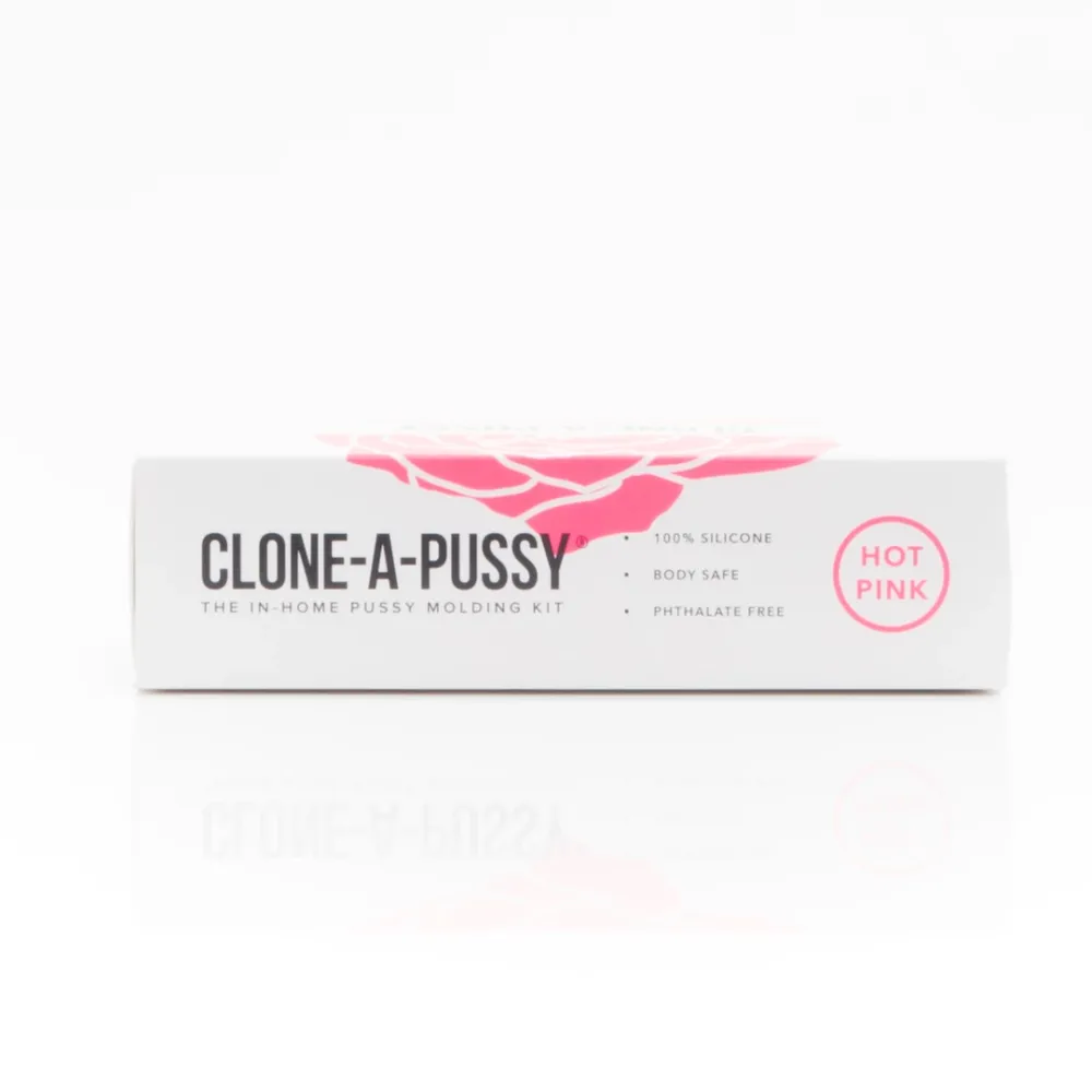 Sada na odlitek vulvy Clone-A-Pussy, silikon, sytě růžová - obrázek 2
