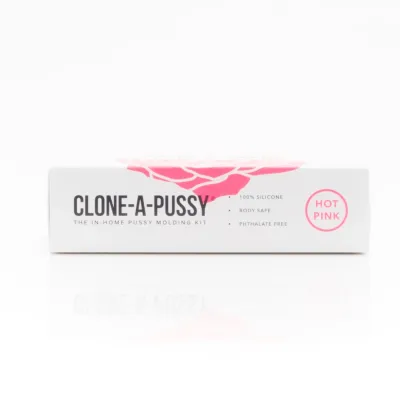 Sada na odlitek vulvy Clone-A-Pussy, silikon, sytě růžová - obrázek 2