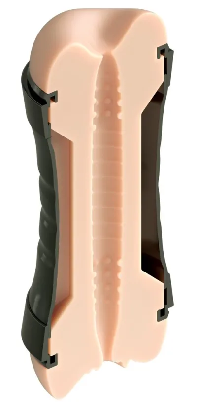 Oboustranná umělá vagína PDX Extreme Wet Pussies Super Flip-A-Pussy, 21,6 cm - obrázek 6