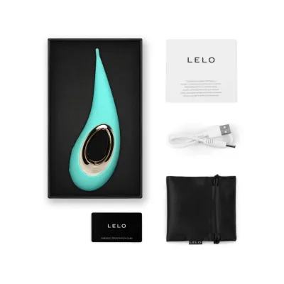 Stimulátor klitorisu LELO DOT, akvamarínový - obrázek 7