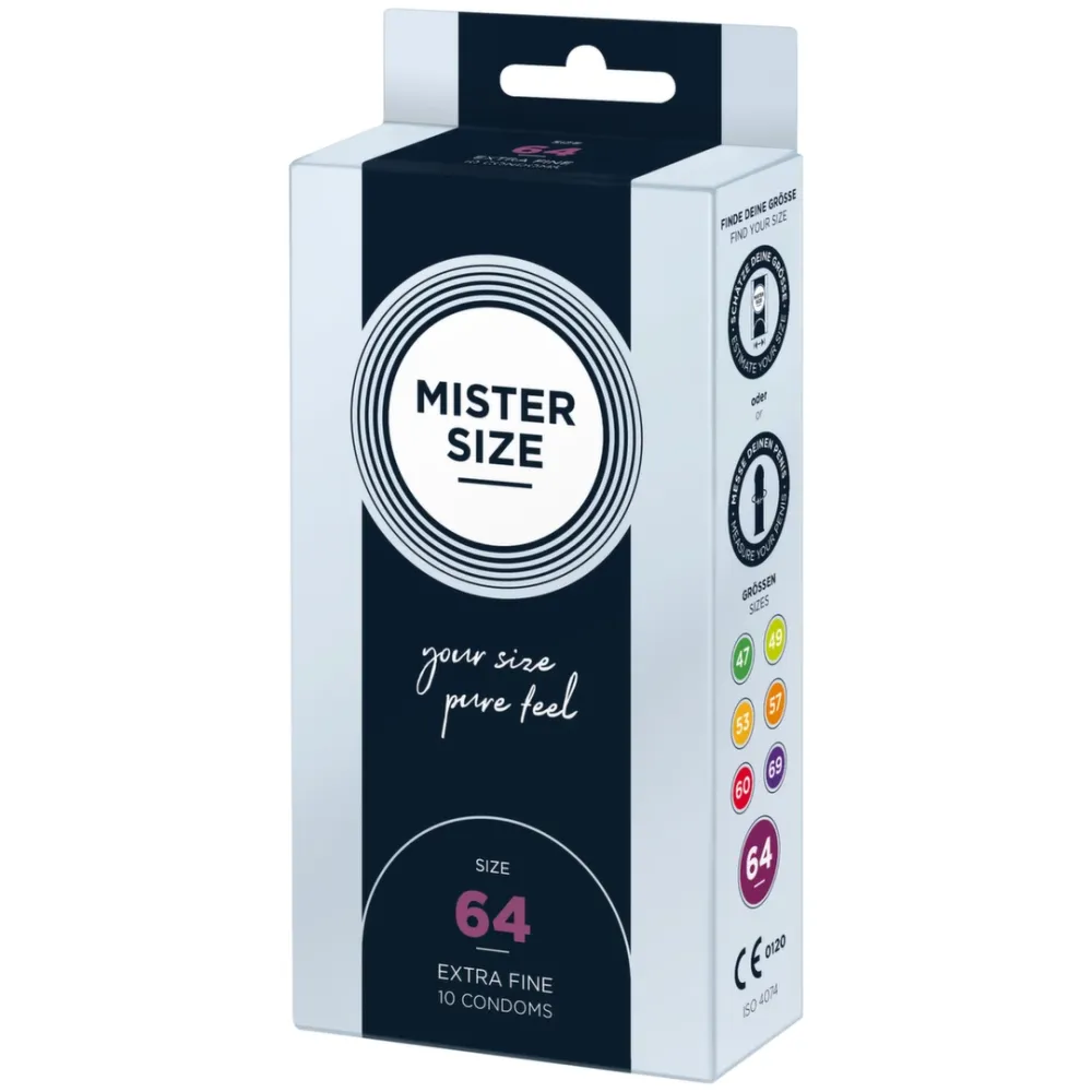 Kondomy Mister Size 64 mm, velikost XXL, 10 ks - obrázek 3