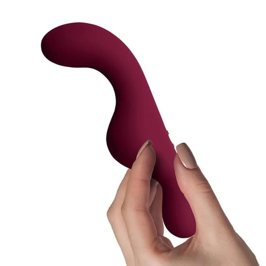 Vibrátor na bod G a k sezení Rocks-Off Ruby Glow Blush s ovladačem, červený - obrázek 3