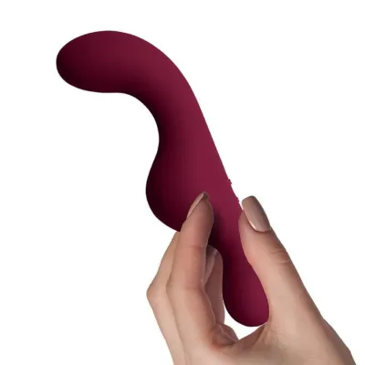 Vibrátor na bod G a k sezení Rocks-Off Ruby Glow Blush s ovladačem, červený - obrázek 3