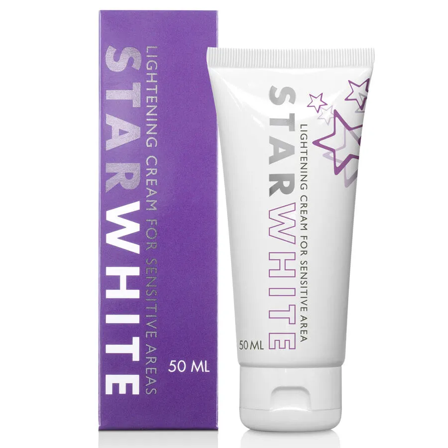 Zesvětlující krém na citlivé partie Cobeco Starwhite, 50 ml
