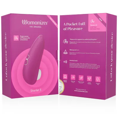 Tlakový stimulátor klitorisu Womanizer Starlet 3, fialový - obrázek 13