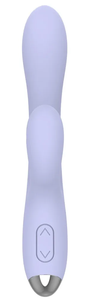 Rabbit vibrátor beau coeur Rivano Curved se dvěma motory, silikon, 20,4 cm - obrázek 3