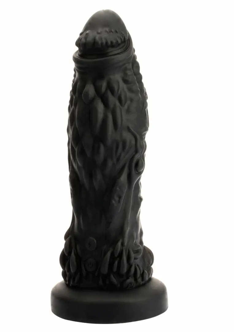 Vibrační dildo HIDDEN DESIRE Extreme Goblin Monster Dong s přísavkou, zelené, 27 cm - obrázek 3