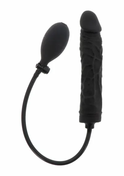 Nafukovací dildo Hidden Desire Extreme Inflatable Dong Advanced, silikon, černé