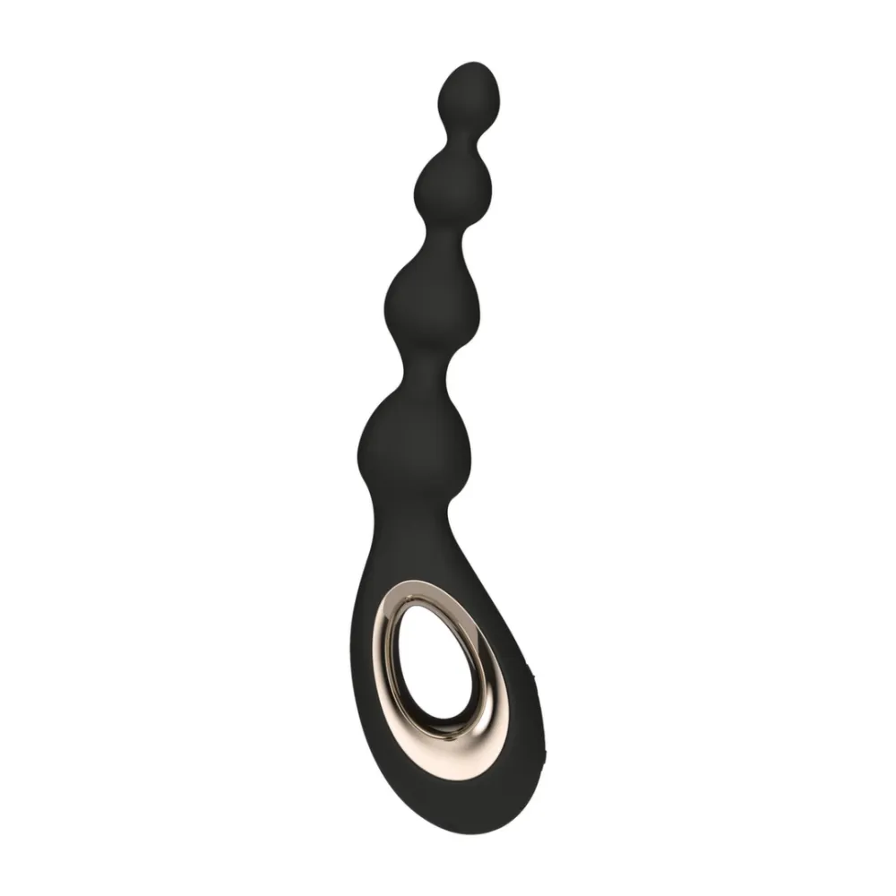 Vibrační anální kuličky LELO Soraya Beads, černé
