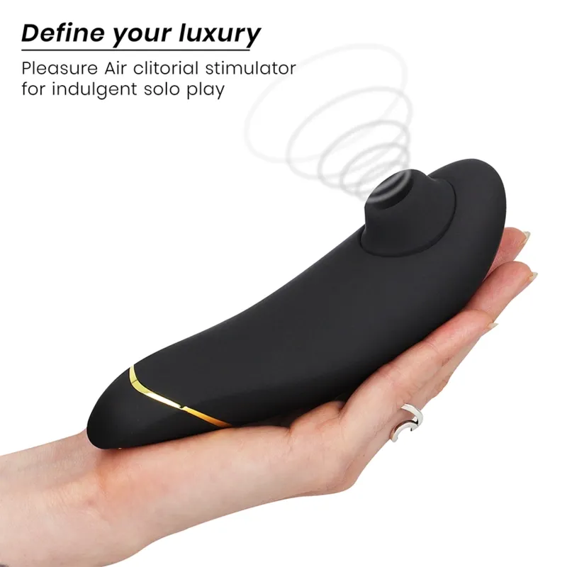 Tlakový stimulátor klitorisu Womanizer Premium 2, černý - obrázek 3
