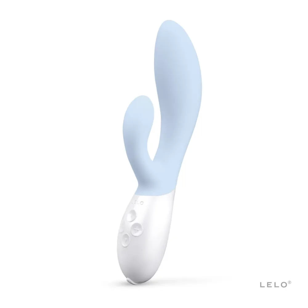 Rabbit vibrátor LELO INA 3, světle modrý