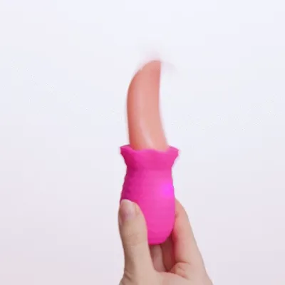 Vibrátor na klitoris s jazýčkem Teazers Tongue Vibrator, růžový, nabíjecí - obrázek 10