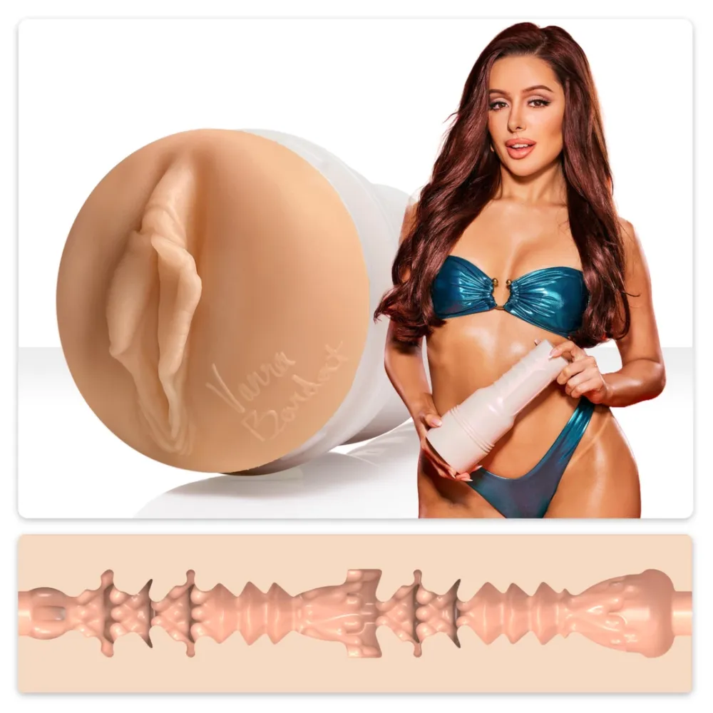 Masturbátor Fleshlight Girls Vanna Bardot Dopamine, světlý tělový, 24,8 cm