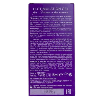 Stimulační gel pro ženy HOT O-Stimulation, 15 ml - obrázek 6