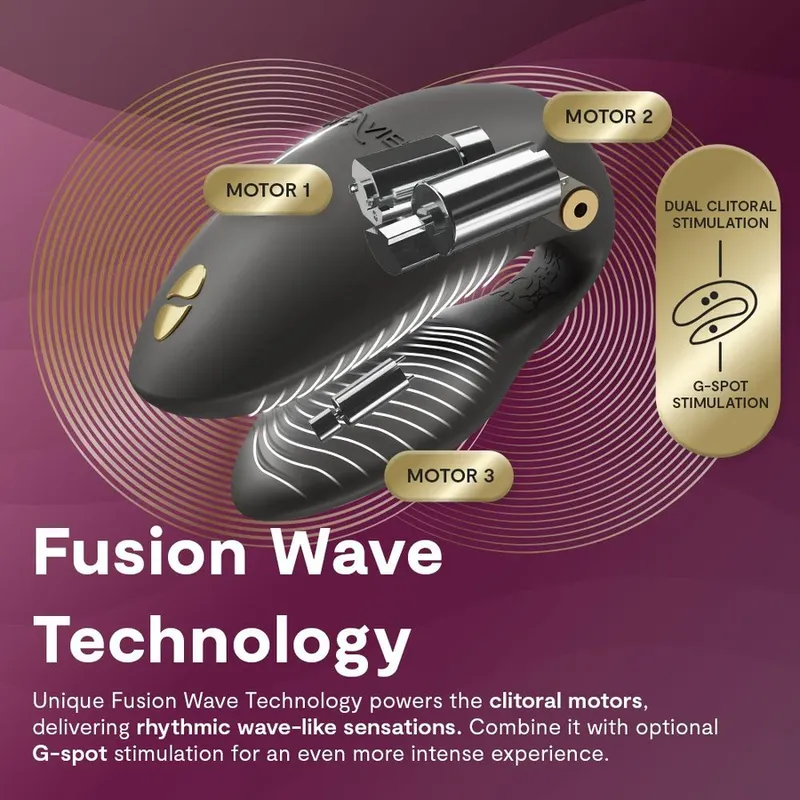 Prémiový vibrátor pro páry We-Vibe Chorus Pro s ovladačem, saténově černý - obrázek 7