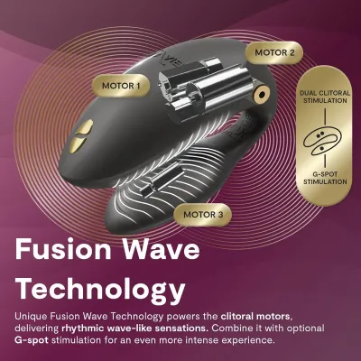 Prémiový vibrátor pro páry We-Vibe Chorus Pro s ovladačem, saténově černý - obrázek 7