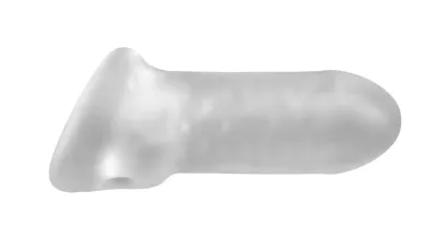 Návlek na penis Perfect Fit Fat Boy Ultra Fat Sheath, 14 cm, transparentní - obrázek 4