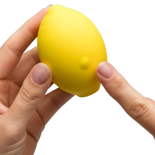 Tlakový stimulátor klitorisu ROMP Lemon Crush, žlutý - obrázek 3