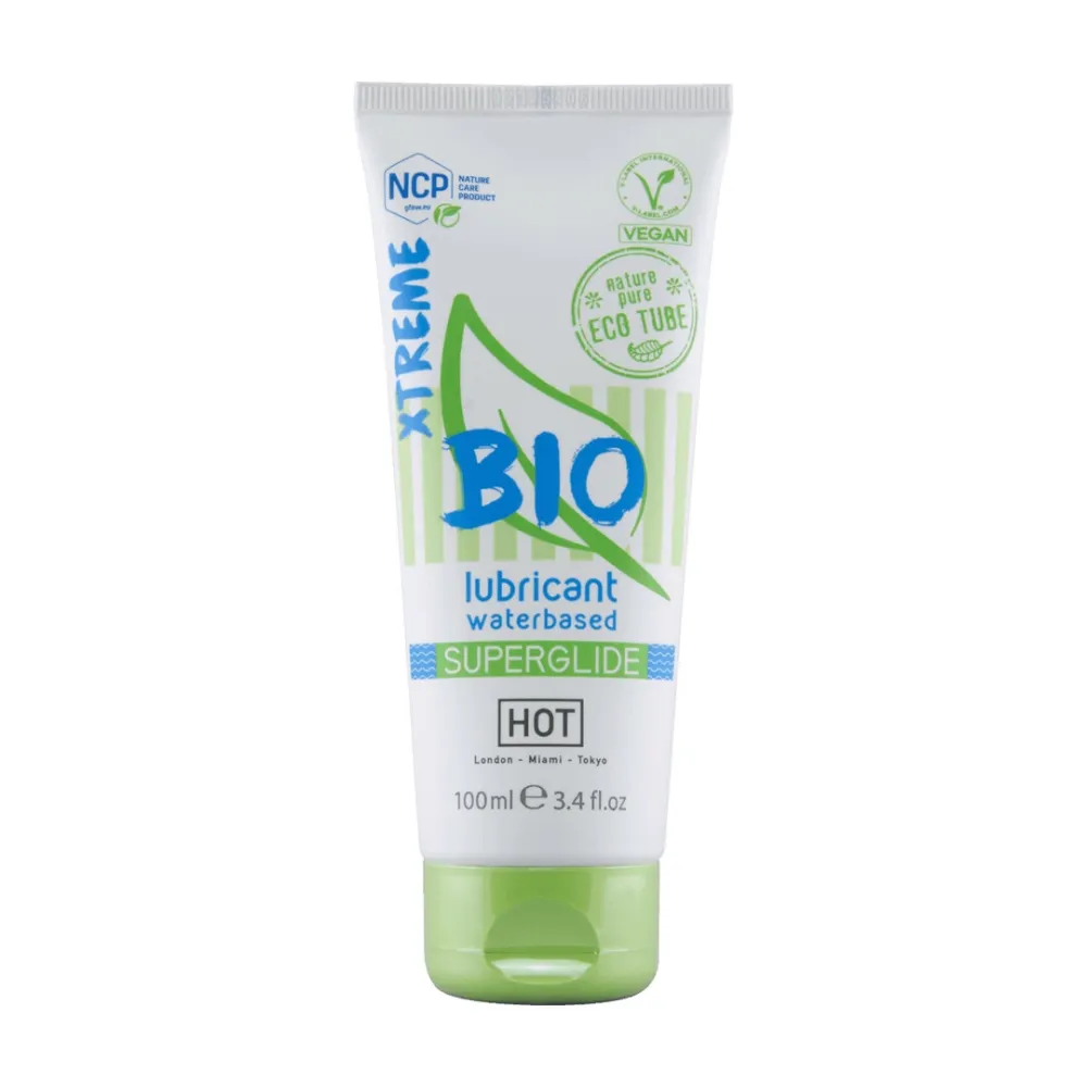 Bio lubrikační gel HOT Xtreme na vodní bázi, veganský, 100 ml