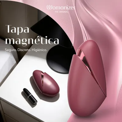 Tlakový stimulátor klitorisu Womanizer Next, 14 úrovní, bordó - obrázek 14