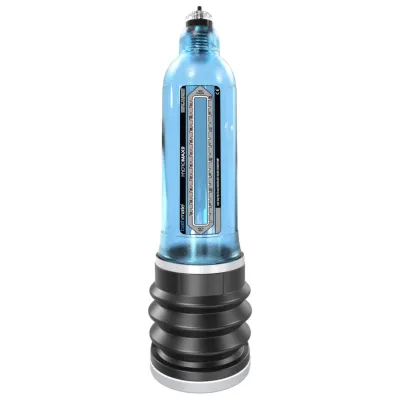Vodní vakuová pumpa na penis Bathmate Hydromax9, modrá, 27,9 cm