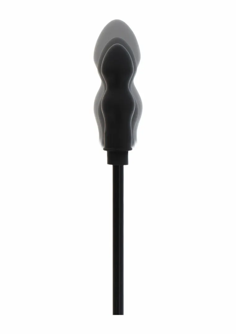 Nafukovací dildo Hidden Desire Extreme Inflatable Dong Starter, silikon, černé - obrázek 5