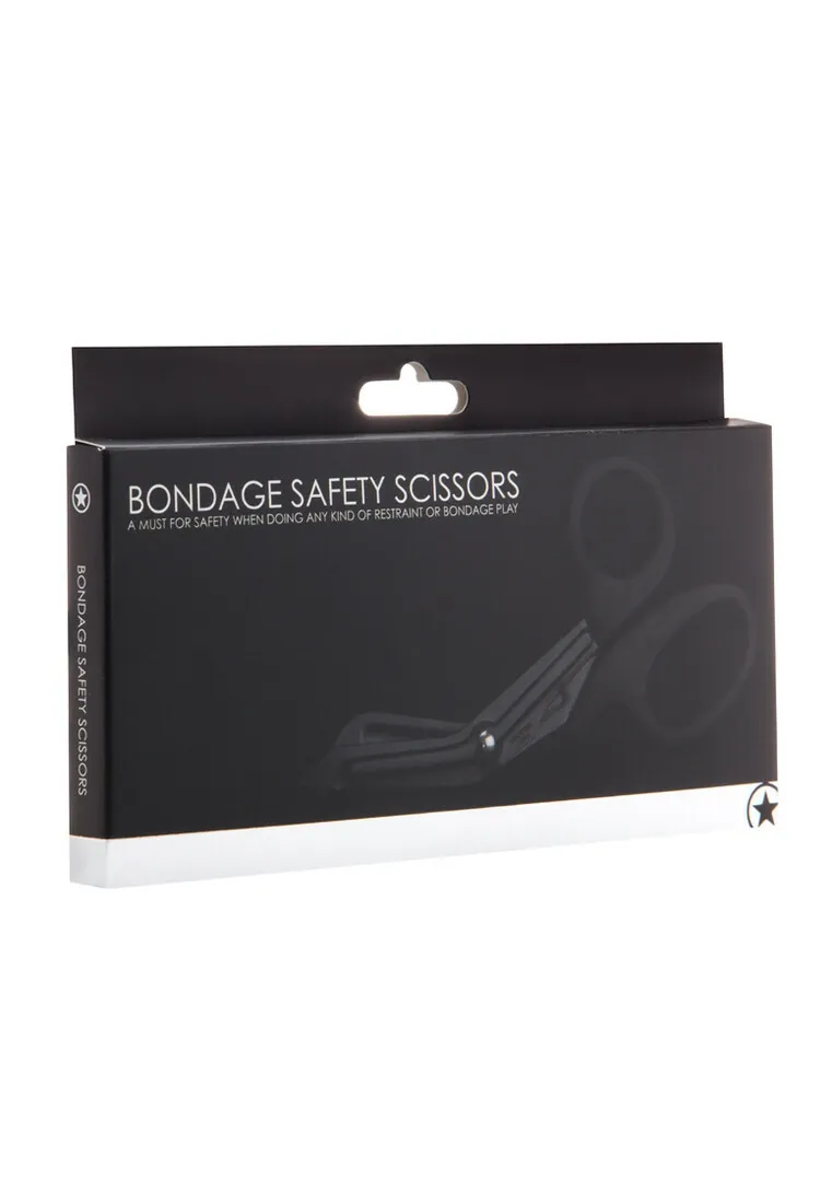 Bezpečnostní nůžky na bondáž Sinner Gear, 17,8 cm, nerezová ocel - obrázek 2