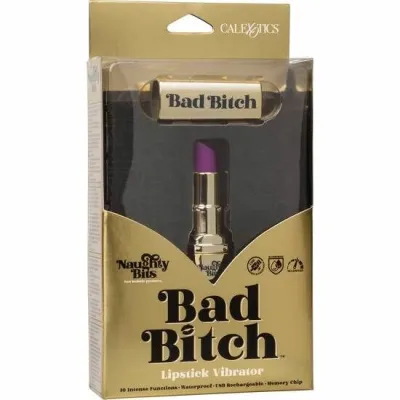Nabíjecí minivibrátor ve tvaru rtěnky CalExotics Hide & Play Bad Bitch - obrázek 5