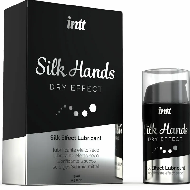 Silikonový lubrikační gel INTT Silk Hands, koncentrovaný, 15 ml - obrázek 2