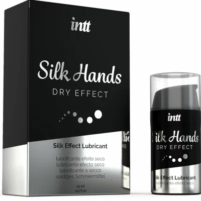 Silikonový lubrikační gel INTT Silk Hands, koncentrovaný, 15 ml - obrázek 2
