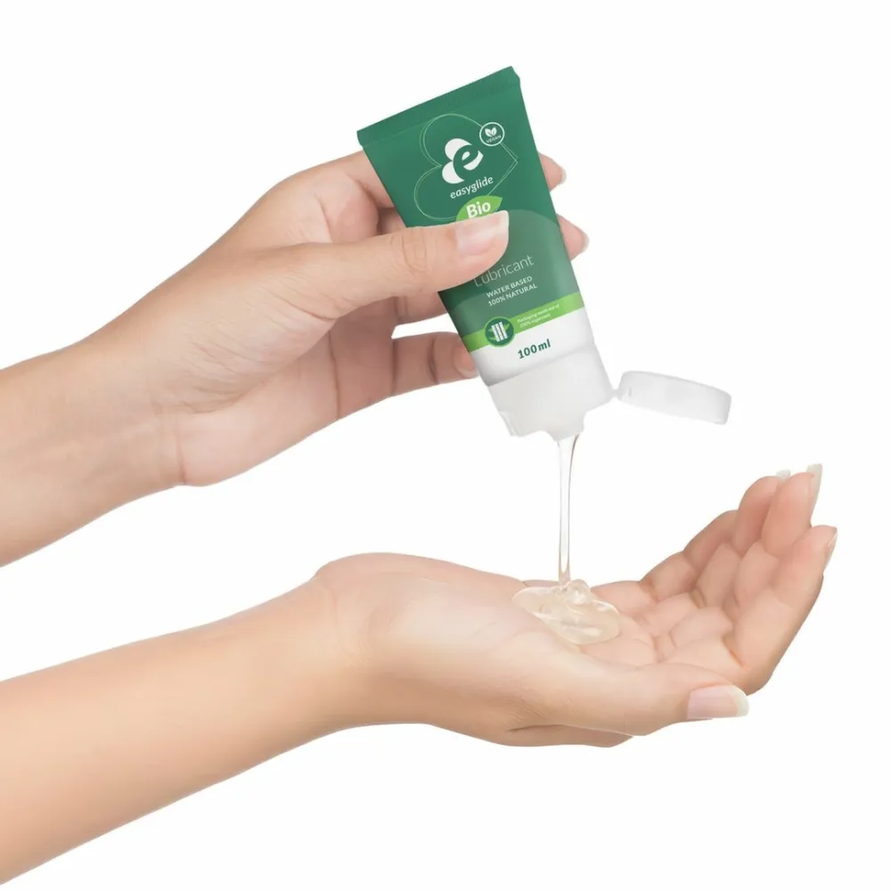 Bio lubrikační gel EasyGlide Bio & Natural na vodní bázi, bez parfemace, 100 ml - obrázek 7
