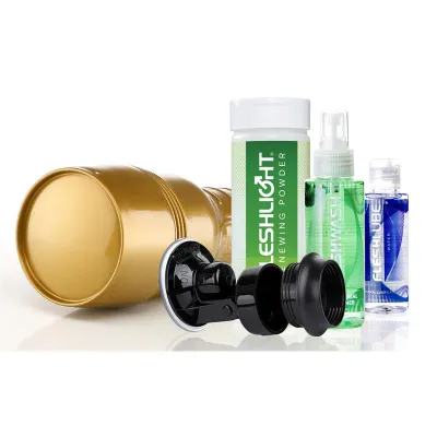 Masturbátor Fleshlight Stamina Training Unit STU, výhodná sada s péčí - obrázek 5