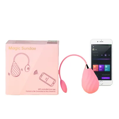 Chytrý vibrátor Magic Motion Magic Sundae s ovládáním aplikací, růžový - obrázek 3