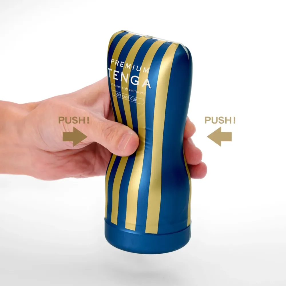 Masturbátor Tenga Premium Air Flow Cup, jednorázový, předem lubrikovaný - obrázek 3