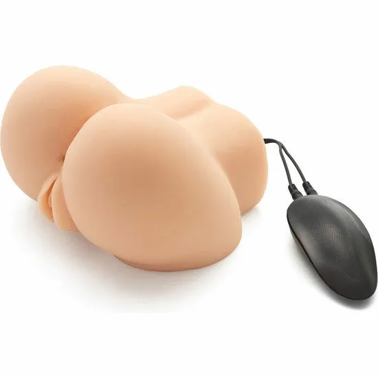 Realistický masturbátor s vibracemi ACT Hot Honey Rider, vagína a anus - obrázek 2